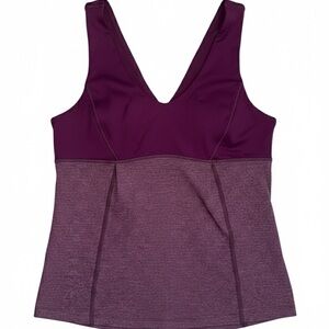 Lululemon Athletica Deep Purple Tank Top